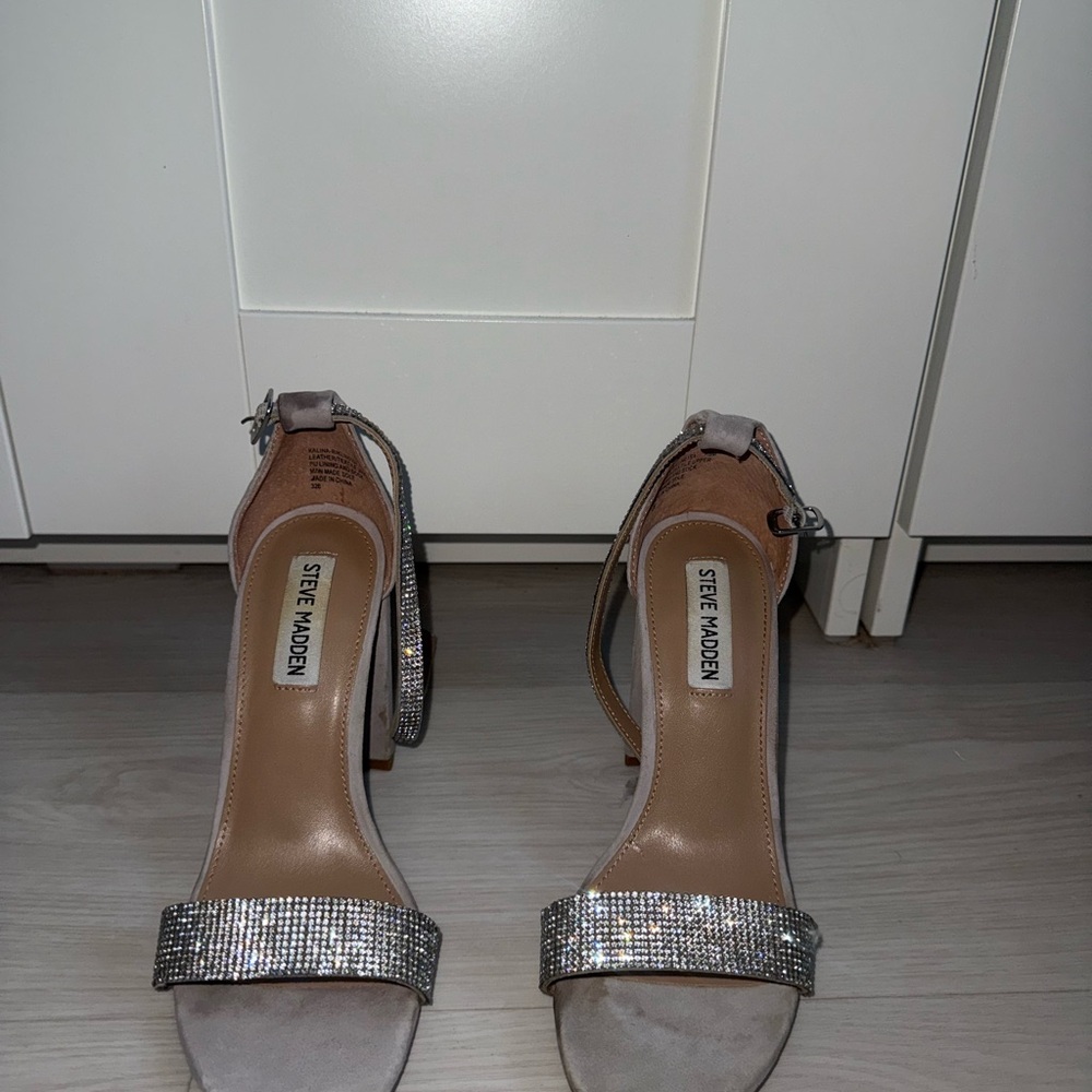 Steve Madden Silver Women's Heels